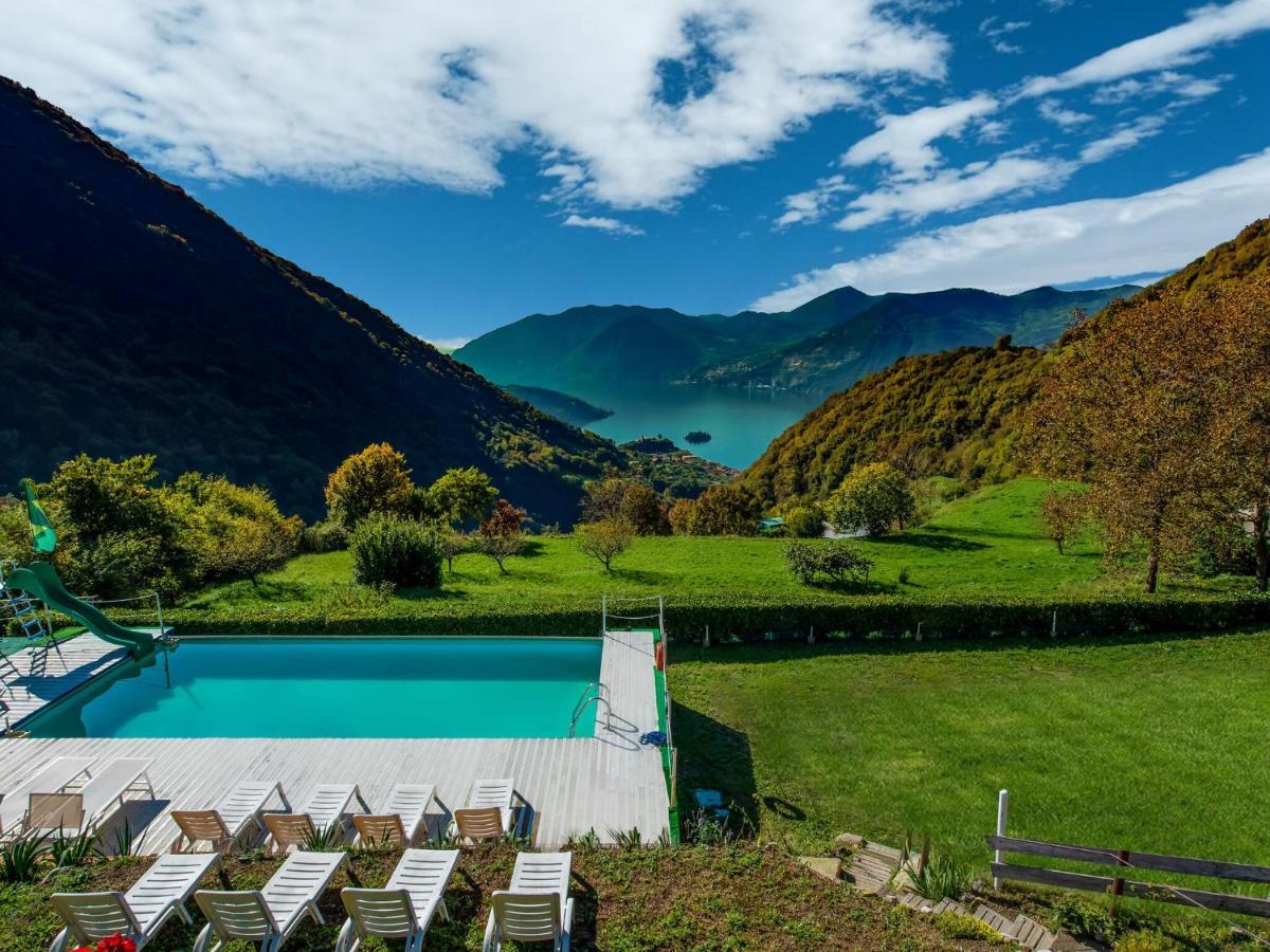 Cozy Chalet At Marone Lake Lombardy With Pool Extérieur photo